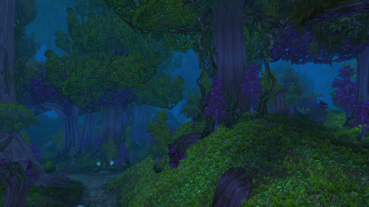 Overview of the Ashenvale zone in WoW Classic