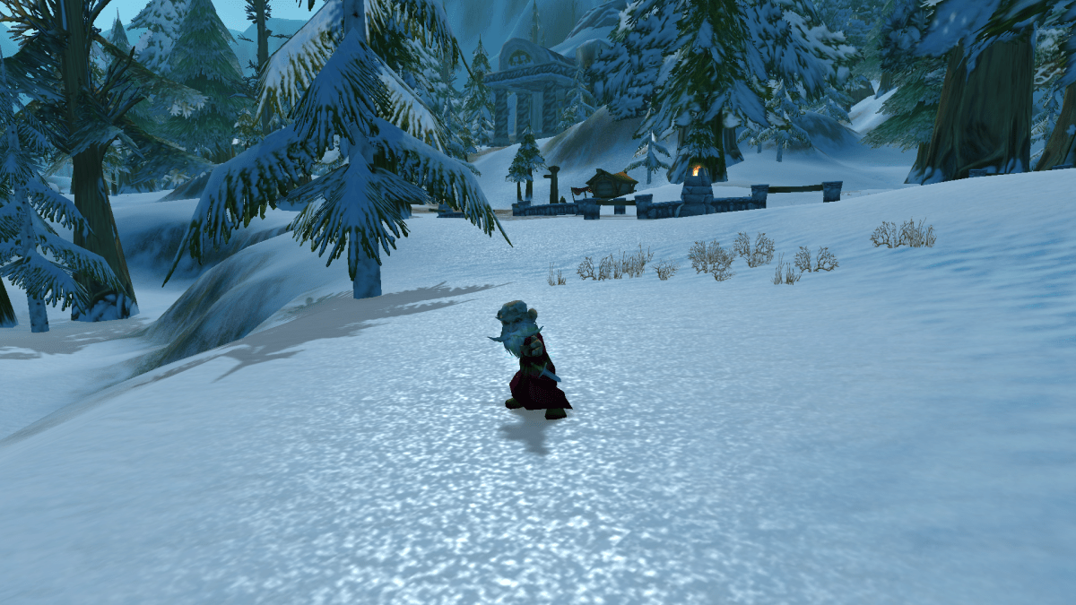 Image of a gnome warlock in WoW SoD casting a spell.