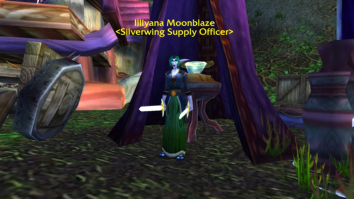 Illiyana Moonblaze selling PvP items in WoW SoD