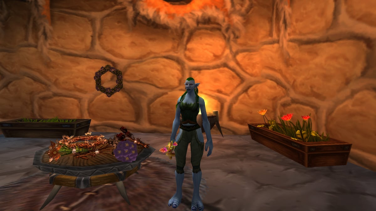 Herbalism trainer in Orgrimmar standing idly