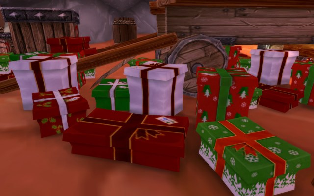 Presents in Orgrimmar in WoW Classic
