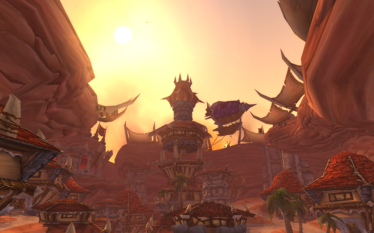 Overview of Orgrimmar in WOW Classic Season of Discovery