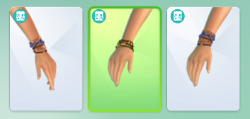 All bracelets in The Sims 4 For Rent.