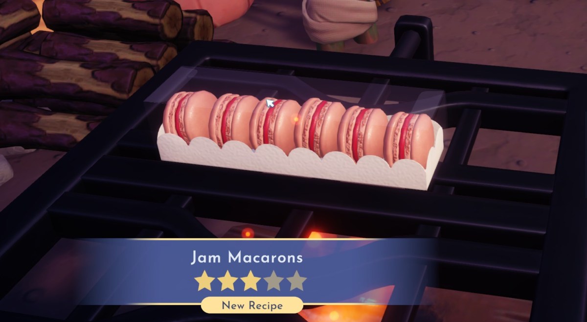 A box of Jam Macarons from Disney Dreamlight Valley