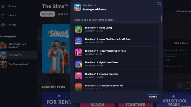 How to fix The Sims 4 For Rent download error - Dot Esports