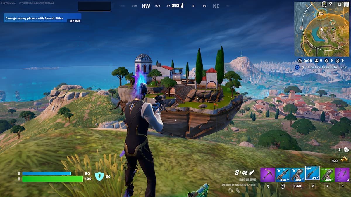 How To Find The Floating Island In Fortnite Chapter Dot Esports