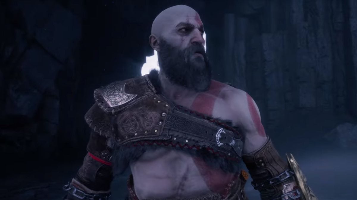 kratos waking up in god of war ragnarok valhalla dlc