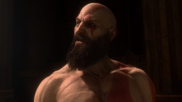 Kratos dans Dieu de la guerre Ragnarok Valhalla DLC