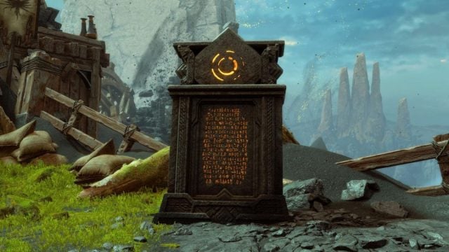 tablet of endeavor in god of war ragnarok valhalla dlc