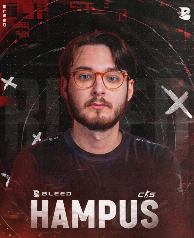 Hampus joins Bleed promotional image.