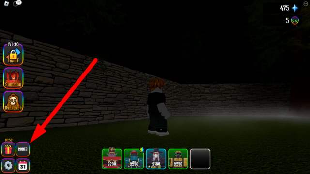 A character standing in a walled room wearing a black shirt and pants in Roblox.