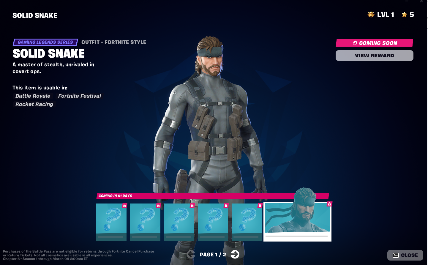 How to get the Fortnite Solid Snake skin - Dot Esports