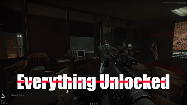 The everything unlocked mod for Ready or Not.