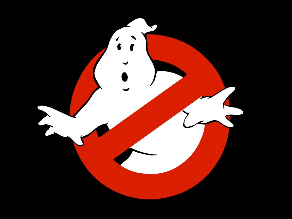 The Ghostbusters logo.