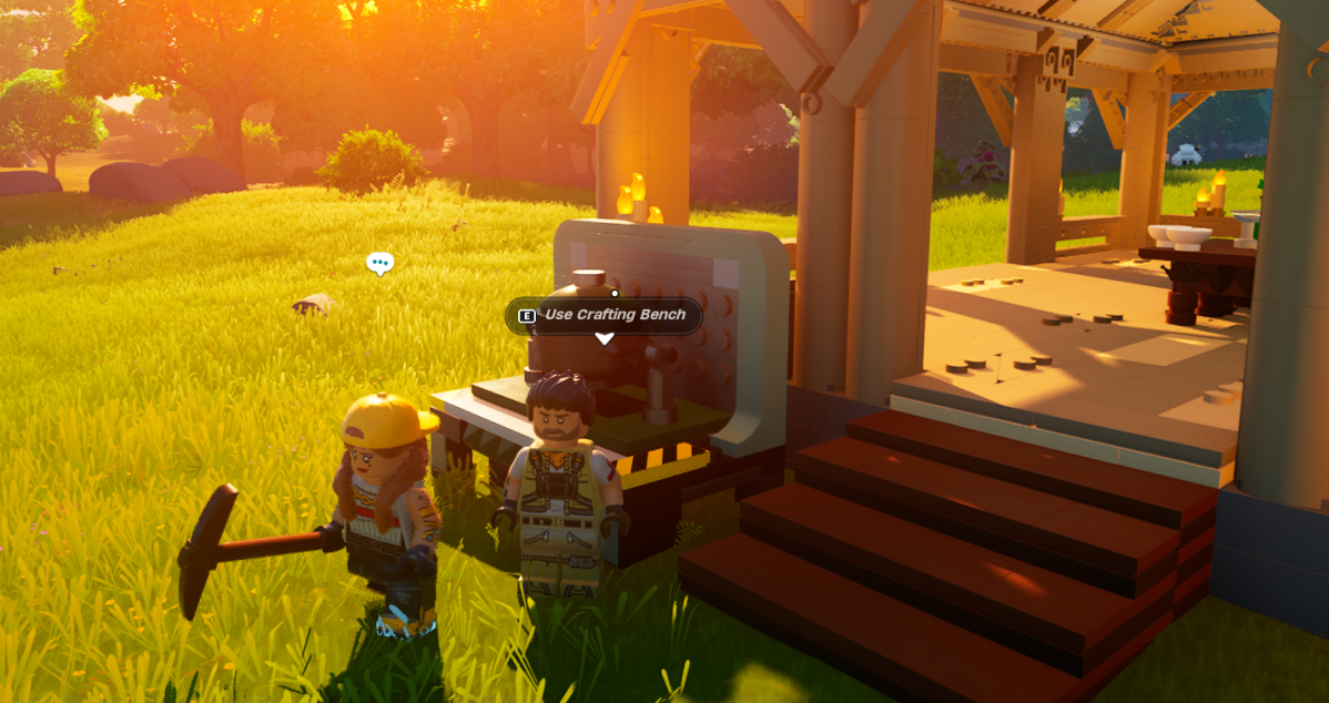 The Epic Crafting Bench in LEGO Fortnite.