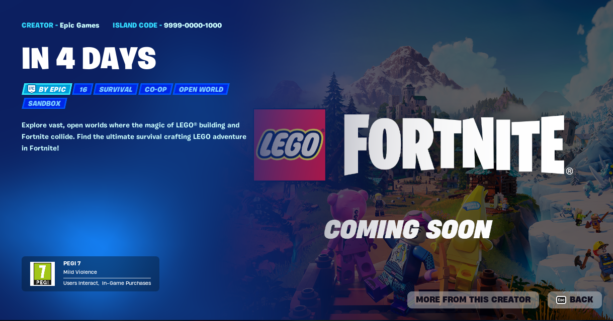 How to connect your LEGO account to Fortnite