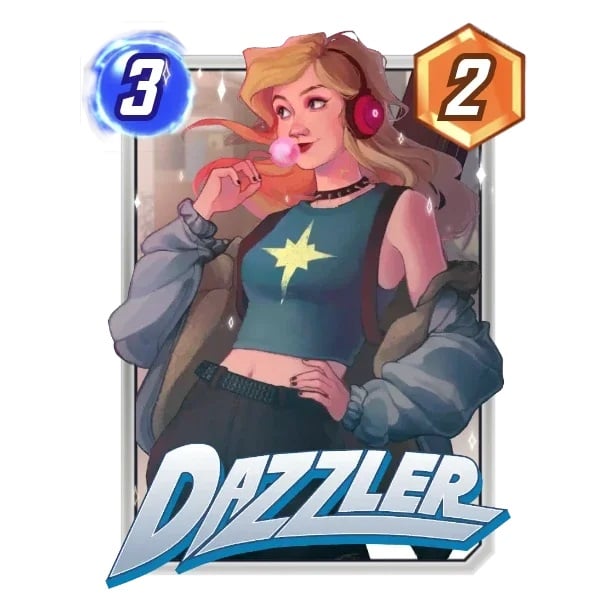 Marvel Snap Dazzler card