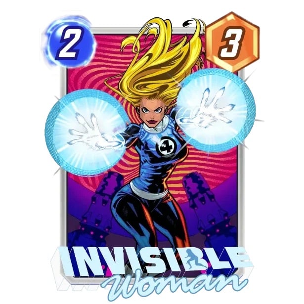 Marvel Snap Invisible Woman card