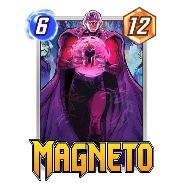 Marvel Snap Magneto card