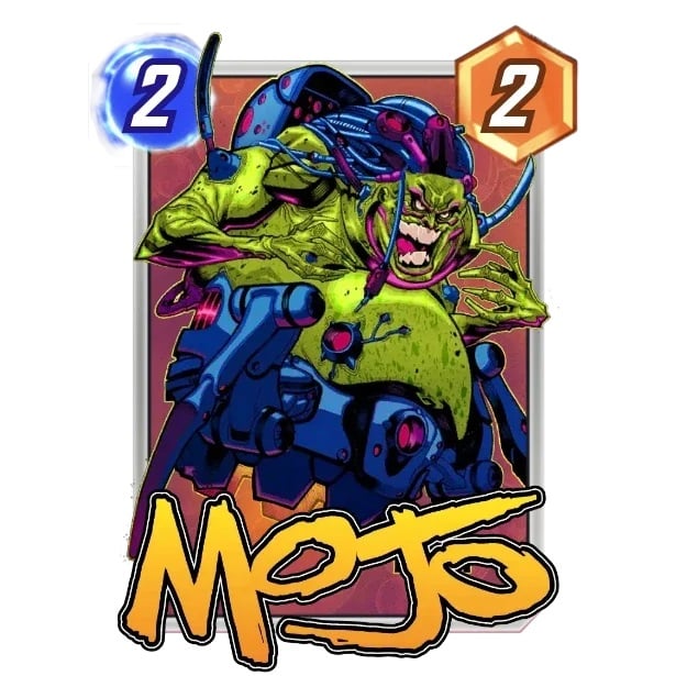 Marvel Snap Mojo card