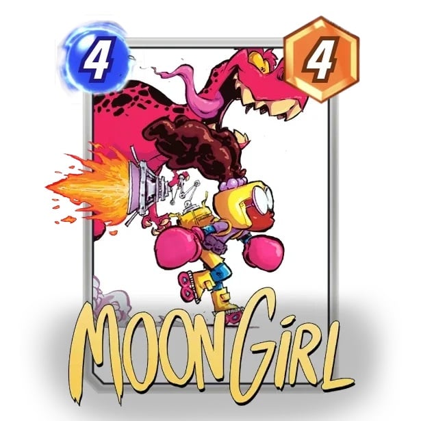 Marvel Snap Moon Girl card