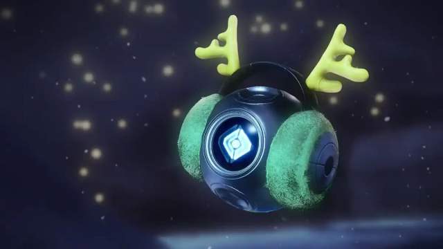 a ball with reindeer horns in destiny 2