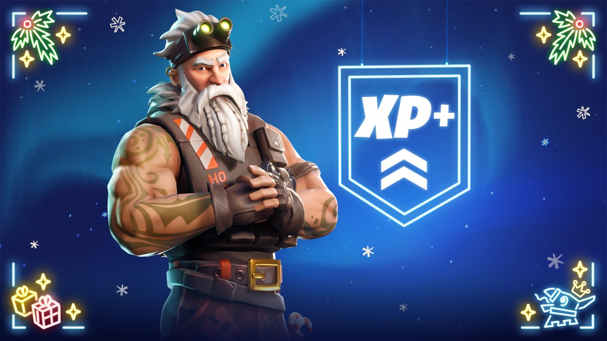 A picture of sgt santa, a character in fortnite