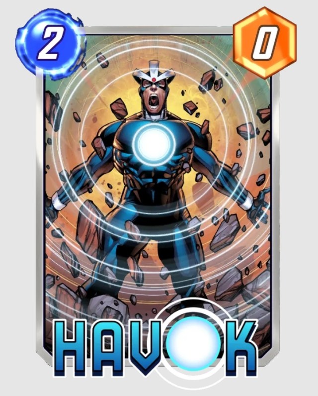 Marvel Snap card Havok