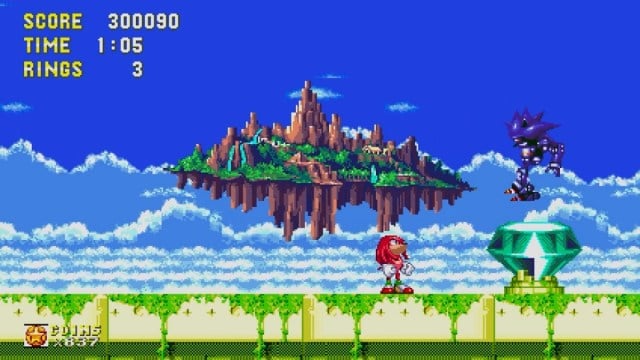 Sonic the Hedgehog 3 Knuckles vs Mecha Sonic