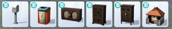 All general furniture in The Sims 4 For Rent.