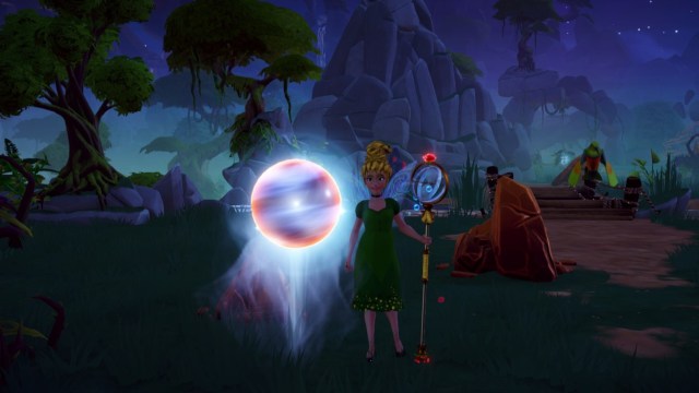 The player holding their Royal Hourglass and standing by a Time Rift.