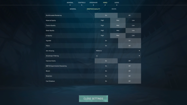 Best VALORANT settings for FPS - Dot Esports