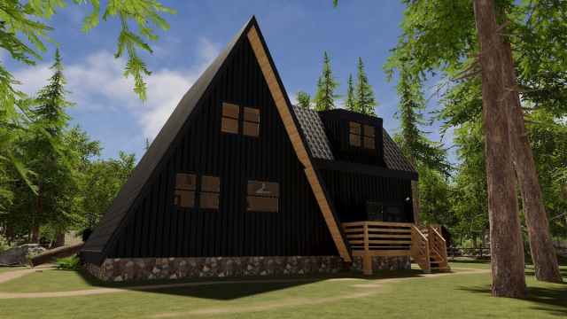 A frame cabin from House Flipper 2