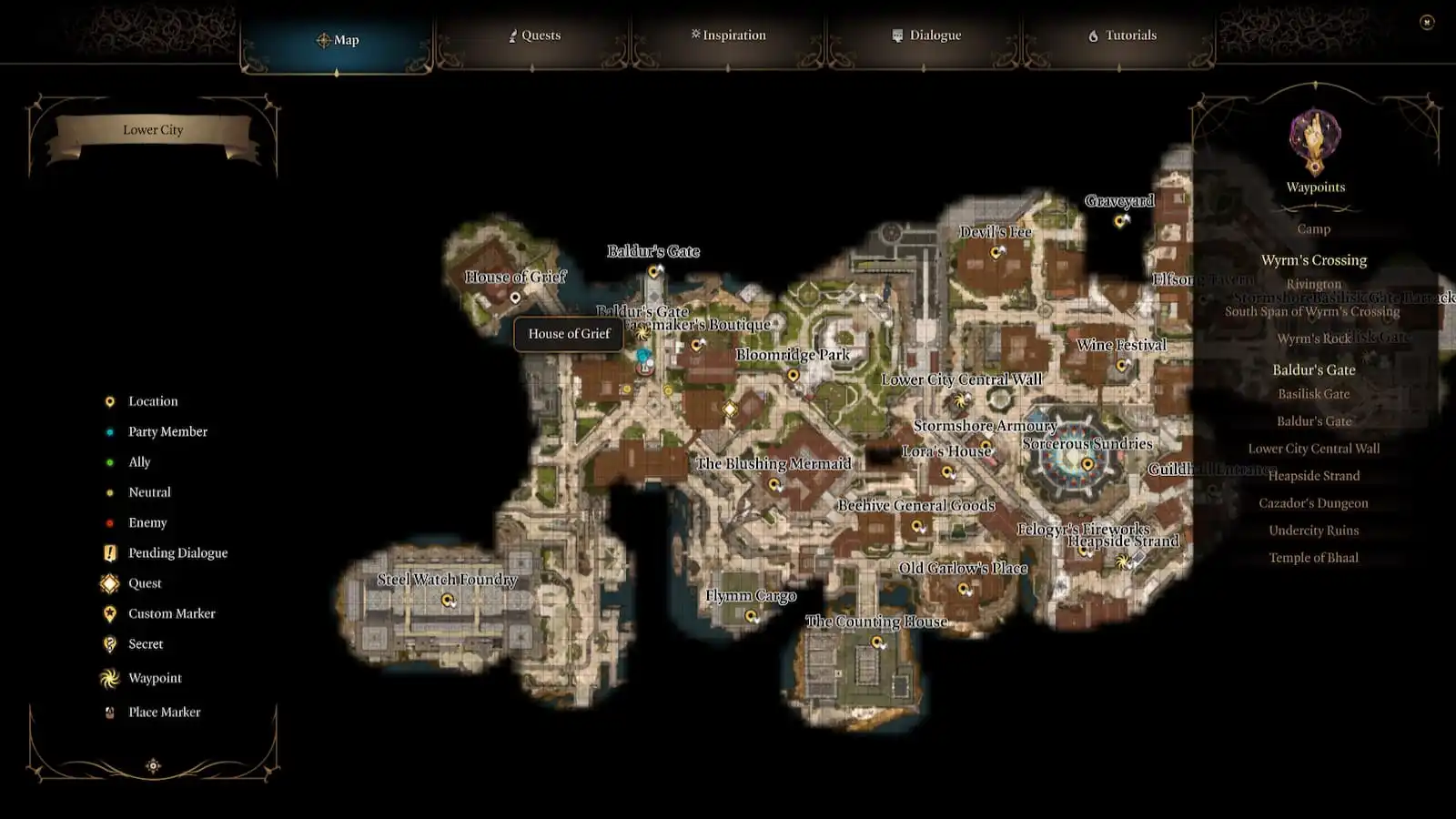 Baldur’s Gate 3: How to find the House of Grief in BG3