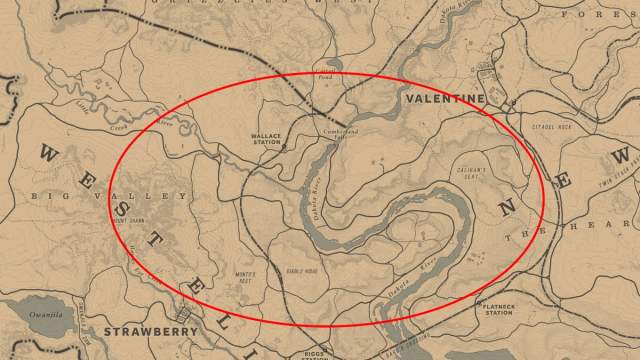 Where to find High Stakes Treasure Location 1 in Red Dead Redemption 2