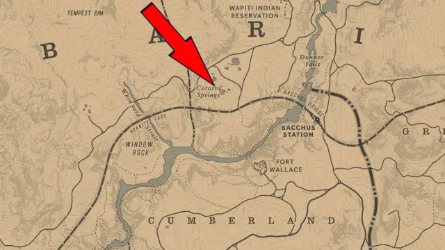 Where to find Jack Hall Gang Treasure Location 2 in Red Dead Redemption 2