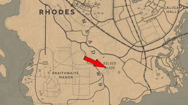Where to find Landmarks of Riches Treasure Location 3 in Red Dead Redemption 2