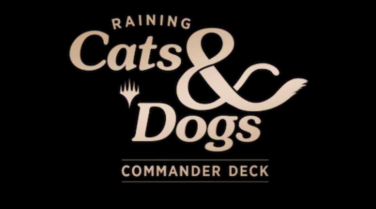 MTG Raining Cats and Dogs Secret Lair Commander deck
