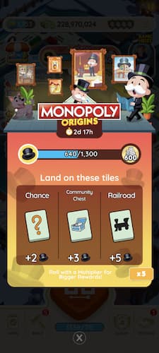 Monopoly GO Monopoly Origins