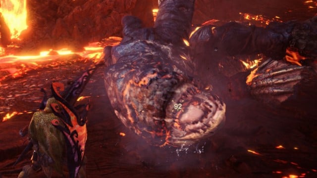 Monster Hunter World How To Beat Lavasioth All Weaknesses Explained   Monster Hunter World Lavasioth Struggling 