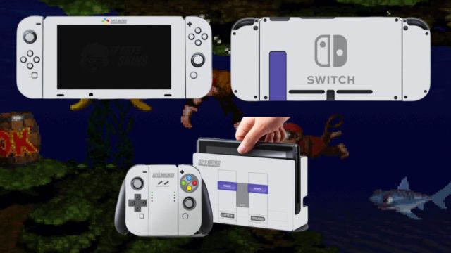 Nintendo version of a super nintendo switch and donkey kong country screenshot