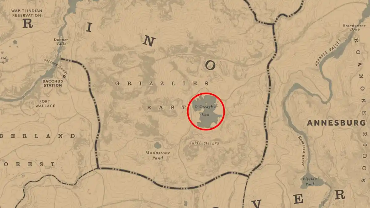 All Moose locations in Red Dead Redemption 2