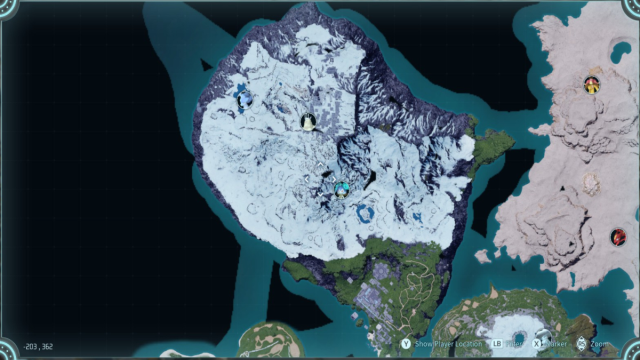 Palworld Snow Biome Alpha Boss Map ?w=640
