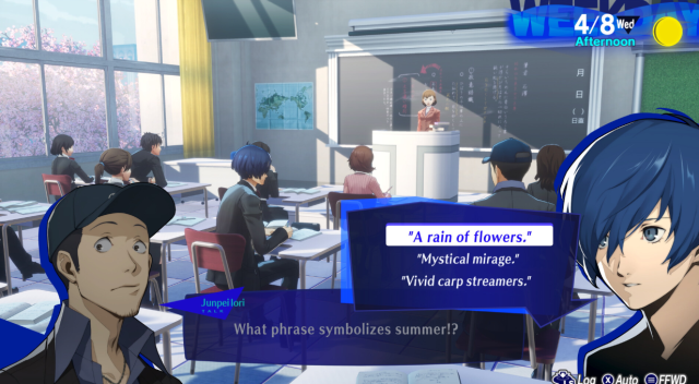 Image of the character Junpei Iori in Persona 3 Reloaded.