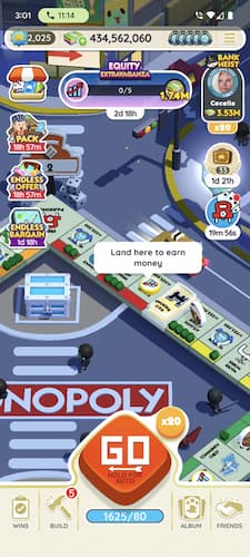 Pickup token Monopoly GO