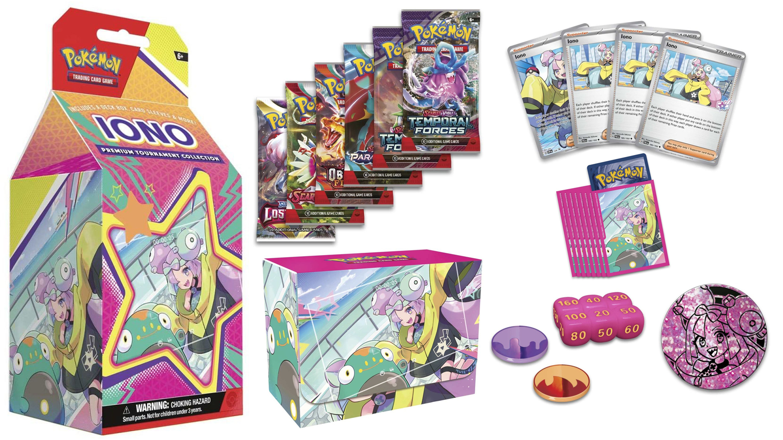 New premium Pokémon TCG collection is a must-have for Iono fans