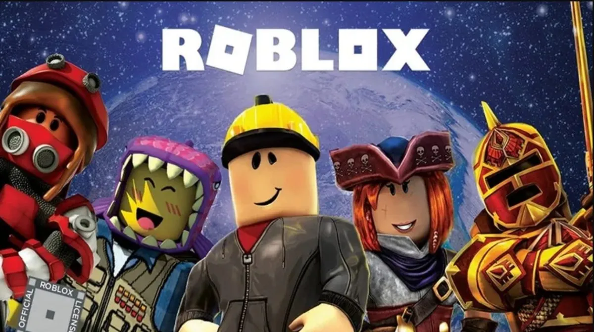 A screenshot of Roblox characters
