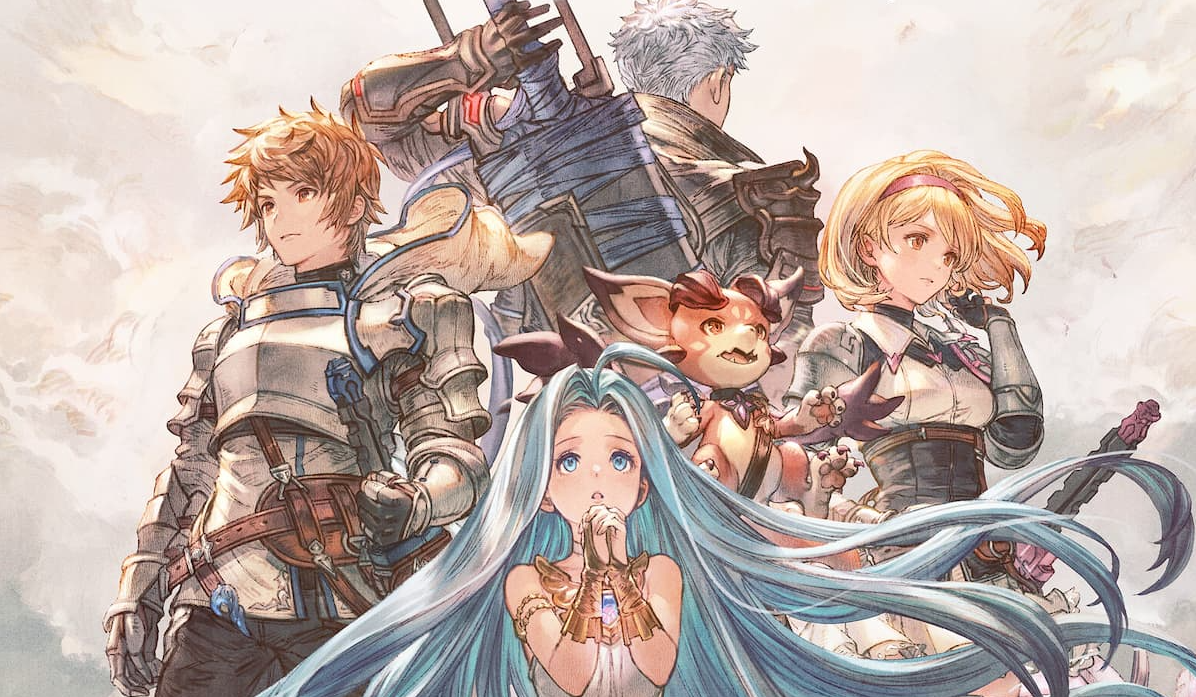 Promotional artwork of the main characters from Granblue Fantasy: Relink