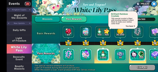 White Lily Pass in Cookie Run Kingdom.