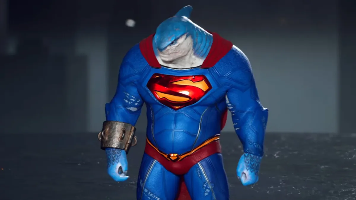 King Shark Superman look from Suicide Squad